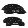 Picture of MGP 4 Caliper Covers Engraved Front Block-Challenger Engraved Rear Vintage Style-RT Red fnsh slvr ch