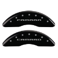Picture of MGP 4 Caliper Covers Engraved Front Gen 5-Camaro Engraved Rear Gen 5-Z28 Black finish silver ch