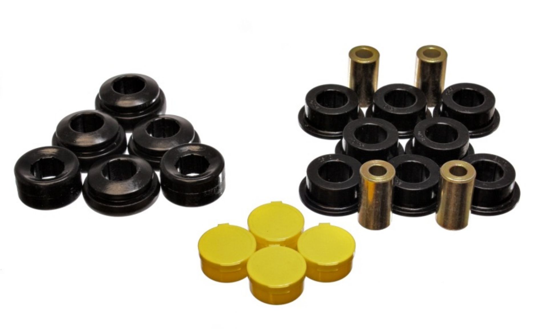 Picture of Energy Suspension 01-05 Honda Civic-CRX - 02-05 Civic Si Black Rear Control Arm Bushing Set