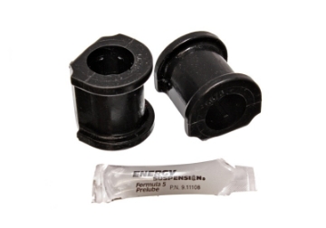 Picture of Energy Suspension 01-05 Honda Civic-CRX - 02-05 Civic Si Black 1 inch Front Sway Bar Bushings