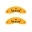 Picture of MGP 4 Caliper Covers Engraved Front Buick Engraved Rear Buick Shield Yellow finish black ch