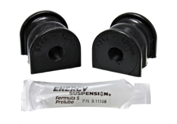 Picture of Energy Suspension 01-05 Honda Civic-CRX Black 12mm Rear Sway Bar Bushings