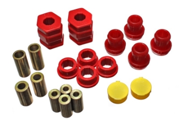 Picture of Energy Suspension 96-00 Honda Civic-CRX Red Front Control Arm Bushing Set