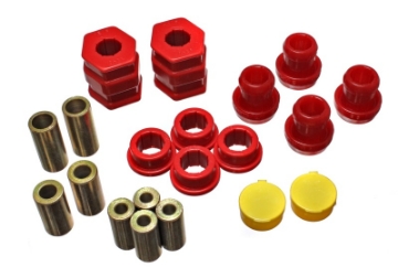 Picture of Energy Suspension 96-00 Honda Civic-CRX Red Front Control Arm Bushing Set