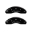 Picture of MGP 4 Caliper Covers Engraved Front Cadillac Engraved Rear ATS Black finish silver ch