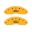 Picture of MGP 4 Caliper Covers Engraved Front & Rear Oval logo-Ford Yellow finish black ch