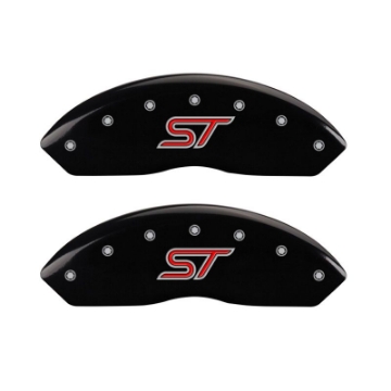 Picture of MGP 4 Caliper Covers Engraved Front & Rear ST Black finish silver ch