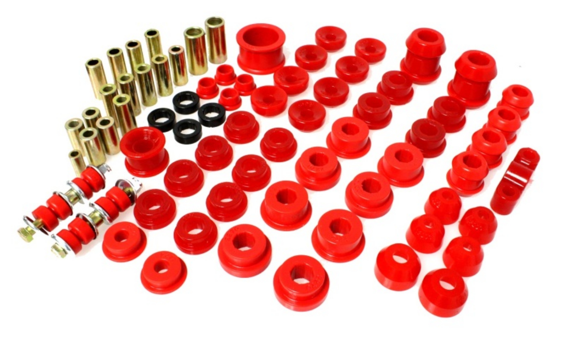 Picture of Energy Suspension 92-95 Honda Civic-CRX - 93-97 Honda Del Sol including VTEC Red Hyper-Flex Master