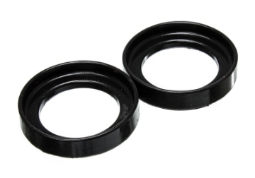 Picture of Energy Suspension 96-00 Honda Civic-CRX - 99-00 Honda Civic Si Black Front Coil Spring Isolator Set