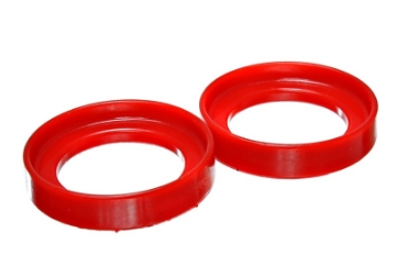 Picture of Energy Suspension 96-00 Honda Civic-CRX - 99-00 Honda Civic Si Red Front Coil Spring Isolator Set
