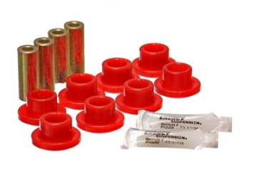 Picture of Energy Suspension 88 Honda Civic-CRX Red Rear Control Arm Bushing Set Lower Only