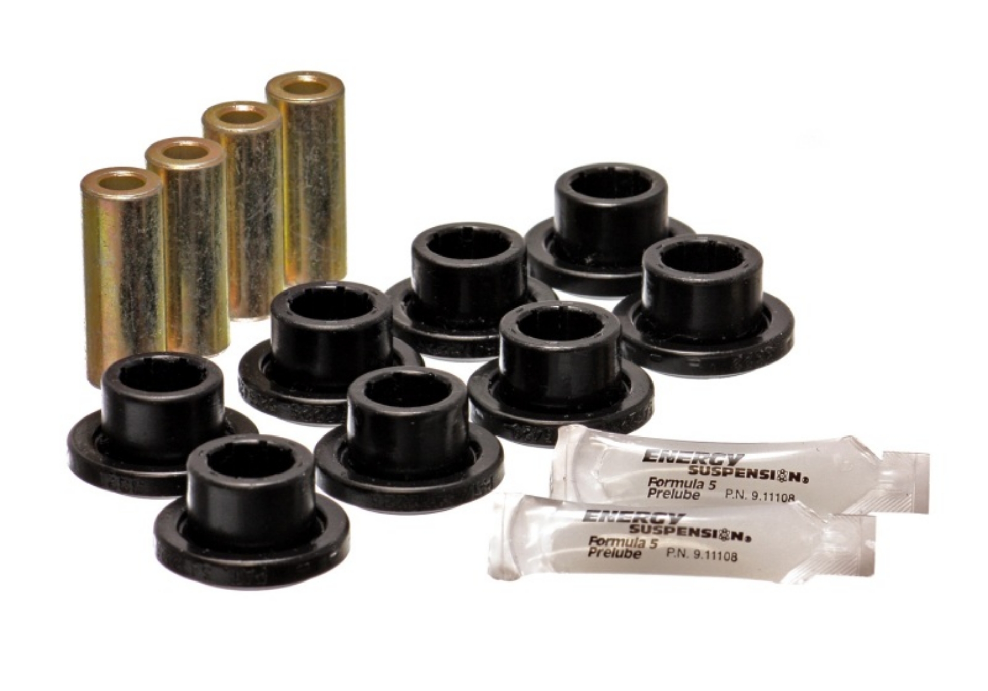 Picture of Energy Suspension 88 Honda Civic-CRX Black Rear Control Arm Bushing Set Lower Only