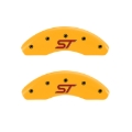 Picture of MGP 4 Caliper Covers Engraved Front & Rear ST Yellow finish black ch