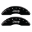 Picture of MGP 4 Caliper Covers Engraved Front & Rear JEEP Black finish silver ch