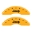 Picture of MGP 4 Caliper Covers Engraved Front JEEP Engraved Rear JEEP Grill logo Yellow finish black ch
