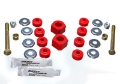 Picture of Energy Suspension 84-87 Honda Civic-CRX Red 18mm Front Sway Bar Bushings Sway Bar link bushings and