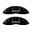 Picture of MGP 4 Caliper Covers Engraved Front & Rear GMC Black finish silver ch
