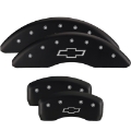 Picture of MGP 4 Caliper Covers Engraved Front & Rear Gen 5-SS Red finish silver ch