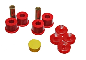 Picture of Energy Suspension 99-00 Honda Civic Si Red Front Shock Bushing Set