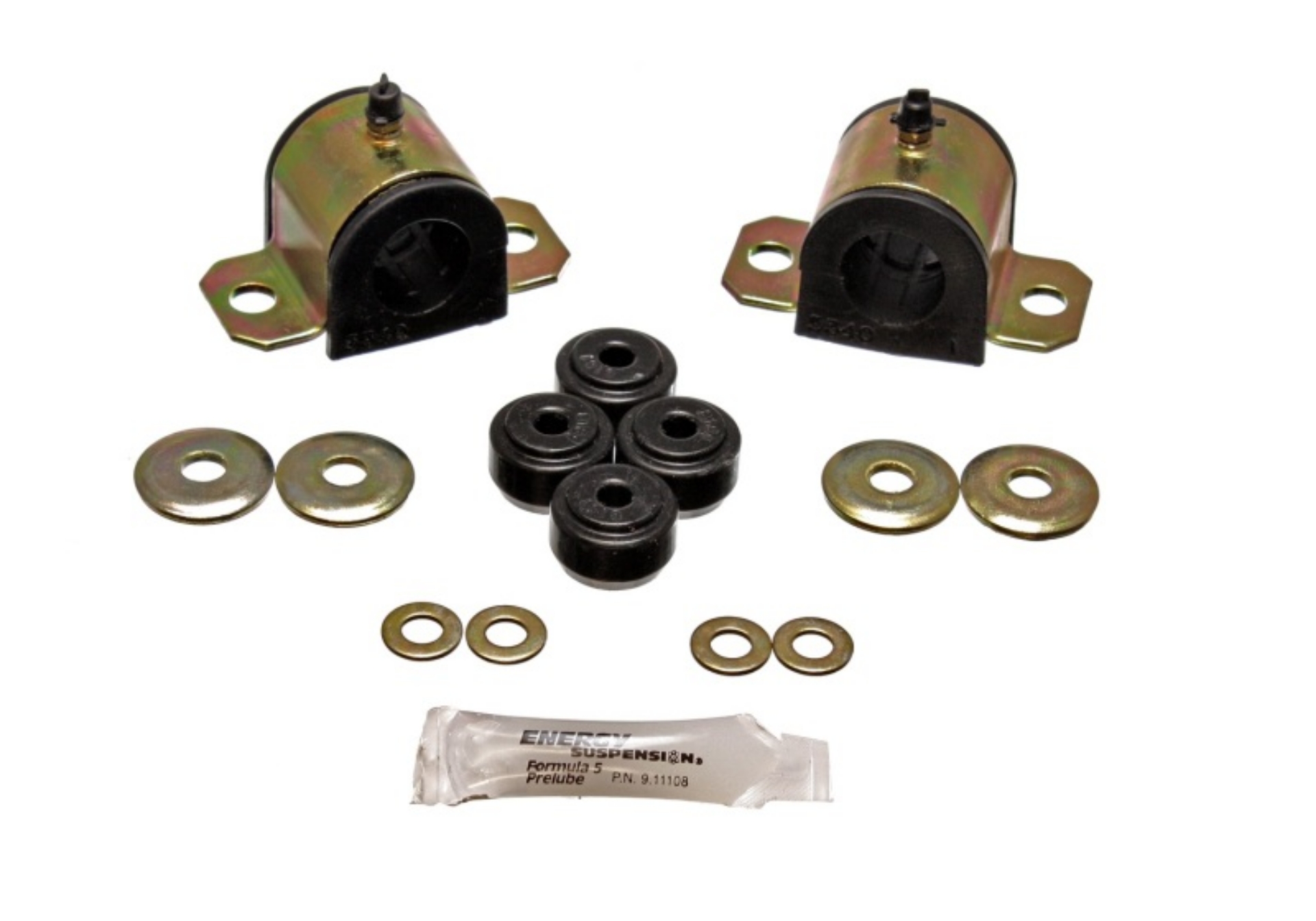Picture of Energy Suspension 92-01 Honda Prelude Black 25mm Front Sway Bar Bushings Sway Bar end link bushings