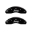 Picture of MGP 4 Caliper Covers Engraved Front JEEP Engraved Rear JEEP Grill logo Black finish silver ch
