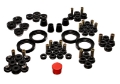 Picture of Energy Suspension 92-96 Honda Prelude Black Hyper-Flex Master Bushing Set