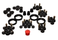 Picture of Energy Suspension 92-96 Honda Prelude Black Hyper-Flex Master Bushing Set