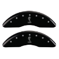 Picture of MGP 4 Caliper Covers Engraved Front & Rear Tiffany Snake Black finish silver ch