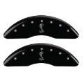 Picture of MGP 4 Caliper Covers Engraved Front & Rear Tiffany Snake Black finish silver ch