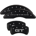 Picture of MGP 4 Caliper Covers Engraved Front & Rear Tiffany Snake Black finish silver ch