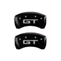Picture of MGP Rear set 2 Caliper Covers Engraved Rear 2015-GT Black finish silver ch