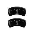 Picture of MGP Rear set 2 Caliper Covers Engraved Rear Tiffany Snake Black finish silver ch