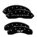 Picture of MGP Rear set 2 Caliper Covers Engraved Rear Tiffany Snake Yellow finish black ch