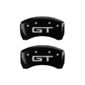 Picture of MGP 4 Caliper Covers Engraved Front & Rear MGP Yellow finish black ch