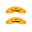 Picture of MGP 4 Caliper Covers Engraved Front & Rear Vtech Yellow finish black ch