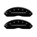 Picture of MGP 4 Caliper Covers Engraved Front & Rear Gen 5-Camaro Black finish silver ch