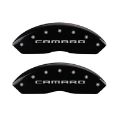 Picture of MGP 4 Caliper Covers Engraved Front Gen 5-Camaro Engraved Rear Gen 5-RS Black finish silver ch