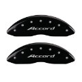 Picture of MGP 4 Caliper Covers Engraved Front Accord Engraved Rear Accord Black finish silver ch