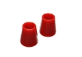 Picture of Energy Suspension 92-01 Honda Prelude Red Rear Bump Stop Set