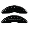 Picture of MGP 4 Caliper Covers Engraved Front & Rear Gen 5-Camaro Black finish silver ch