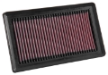 Picture of K&N 2014-2016 Hyundai i20 L4-1-4L DSL Replacement Drop In Air Filter