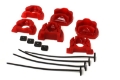 Picture of Energy Suspension 92-00 Honda Civic Except 99-00 Si - 93-97 Del Sol Red Motor Mount Inserts Manua