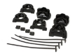 Picture of Energy Suspension 92-00 Honda Civic Except 99-00 Si - 93-97 Del Sol Black Motor Mount Inserts Man