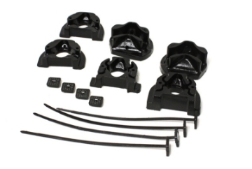 Picture of Energy Suspension 92-00 Honda Civic Except 99-00 Si - 93-97 Del Sol Black Motor Mount Inserts Man