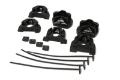 Picture of Energy Suspension 92-00 Honda Civic Except 99-00 Si - 93-97 Del Sol Black Motor Mount Inserts Man