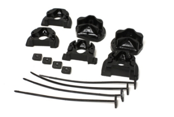 Picture of Energy Suspension 92-00 Honda Civic Except 99-00 Si - 93-97 Del Sol Black Motor Mount Inserts Man