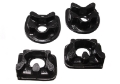 Picture of Energy Suspension 92-01 Honda Prelude Black Motor Mount Inserts Manual Transmission 2 Torque Posi