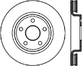 Picture of StopTech Slotted Sport Front Right Brake Rotor 11-17Jeep Grand Cherokee Excludes SRT8