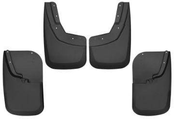 Picture of Husky Liners 11-16 Ford F-250 Super Duty-F-350 Super Duty Front and Rear Mud Guards - Black