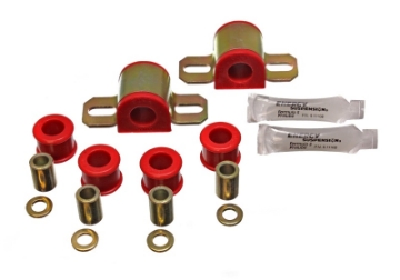 Picture of Energy Suspension 90-97 Mazda Miata Red 19mm Front Sway Bar Bushings includes Sway Bar End Link Bus